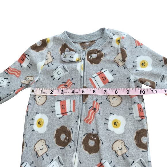 Toddlers and Baby Boys' Flame Resistant Fleece Footed Pajamas, Pack of 6 - Picture 3 of 16